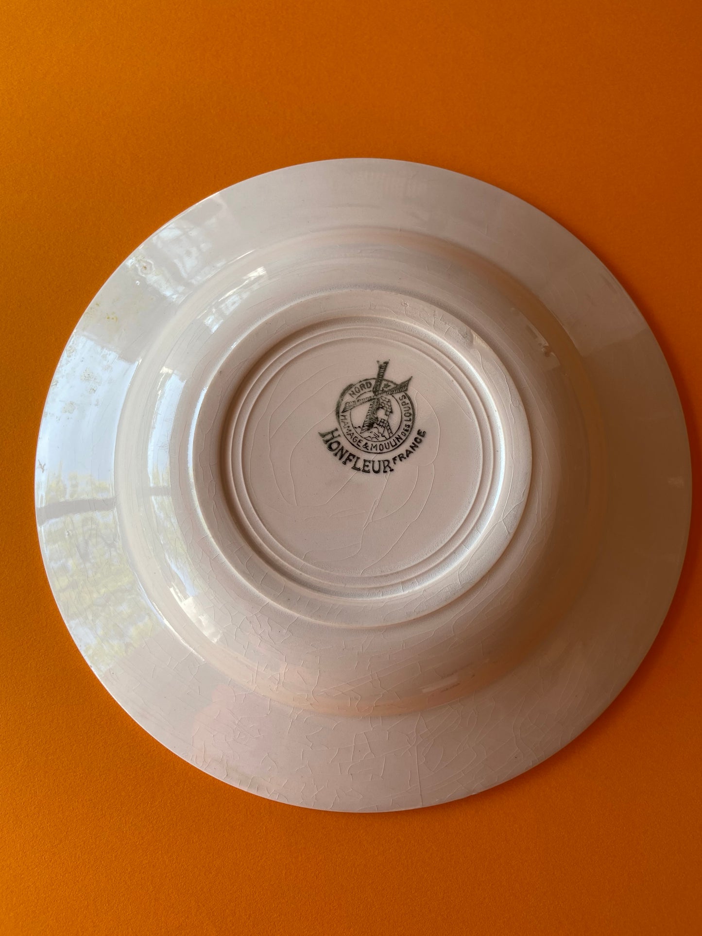 Deep plate Moulin des Loups HONFLEUR