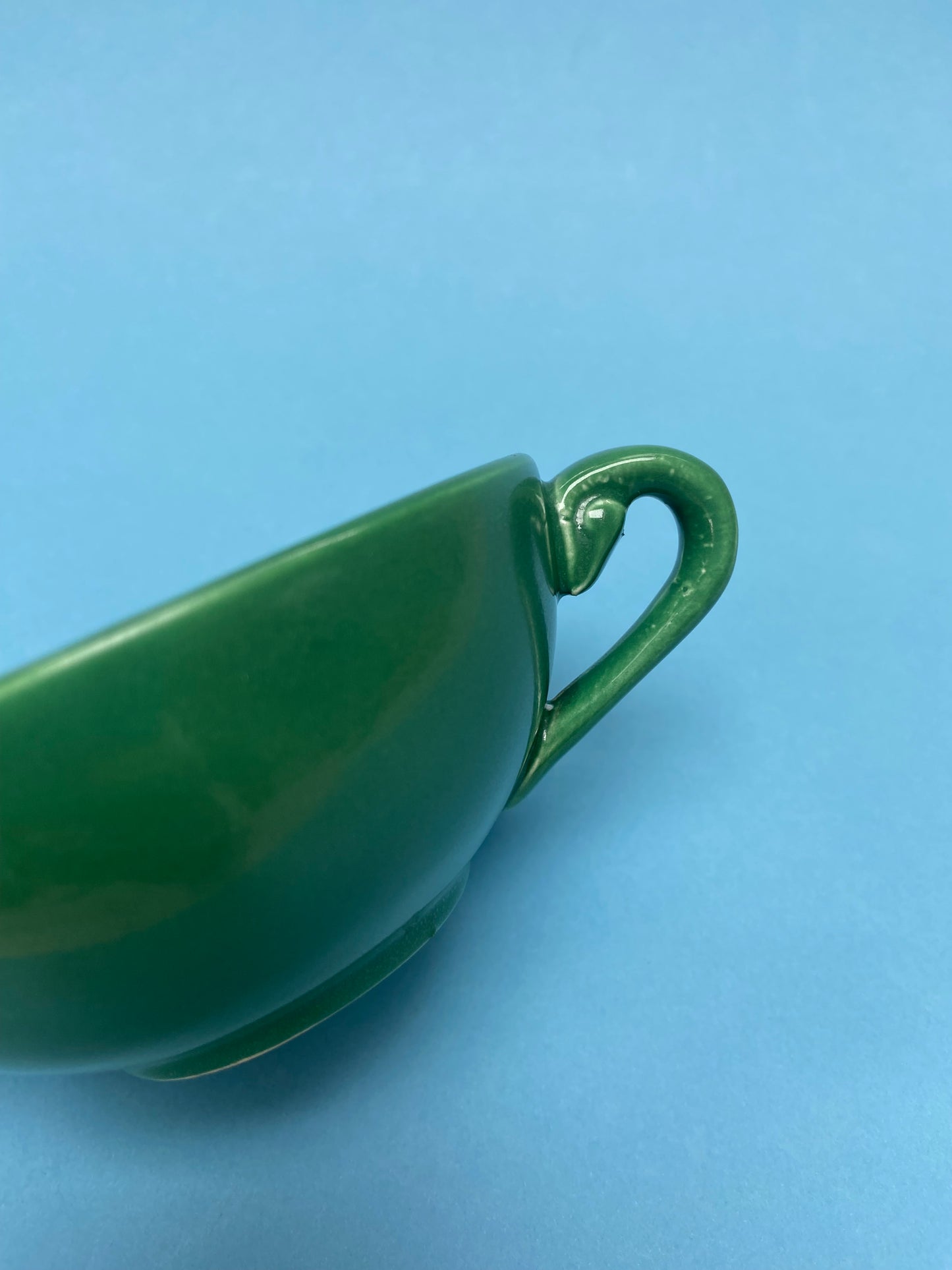 Duo coffee cups with saucers GREEN GRASS