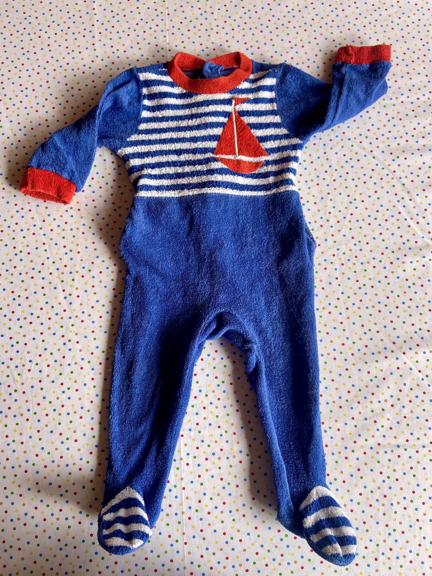 Pyjama éponge vintage BATEAU