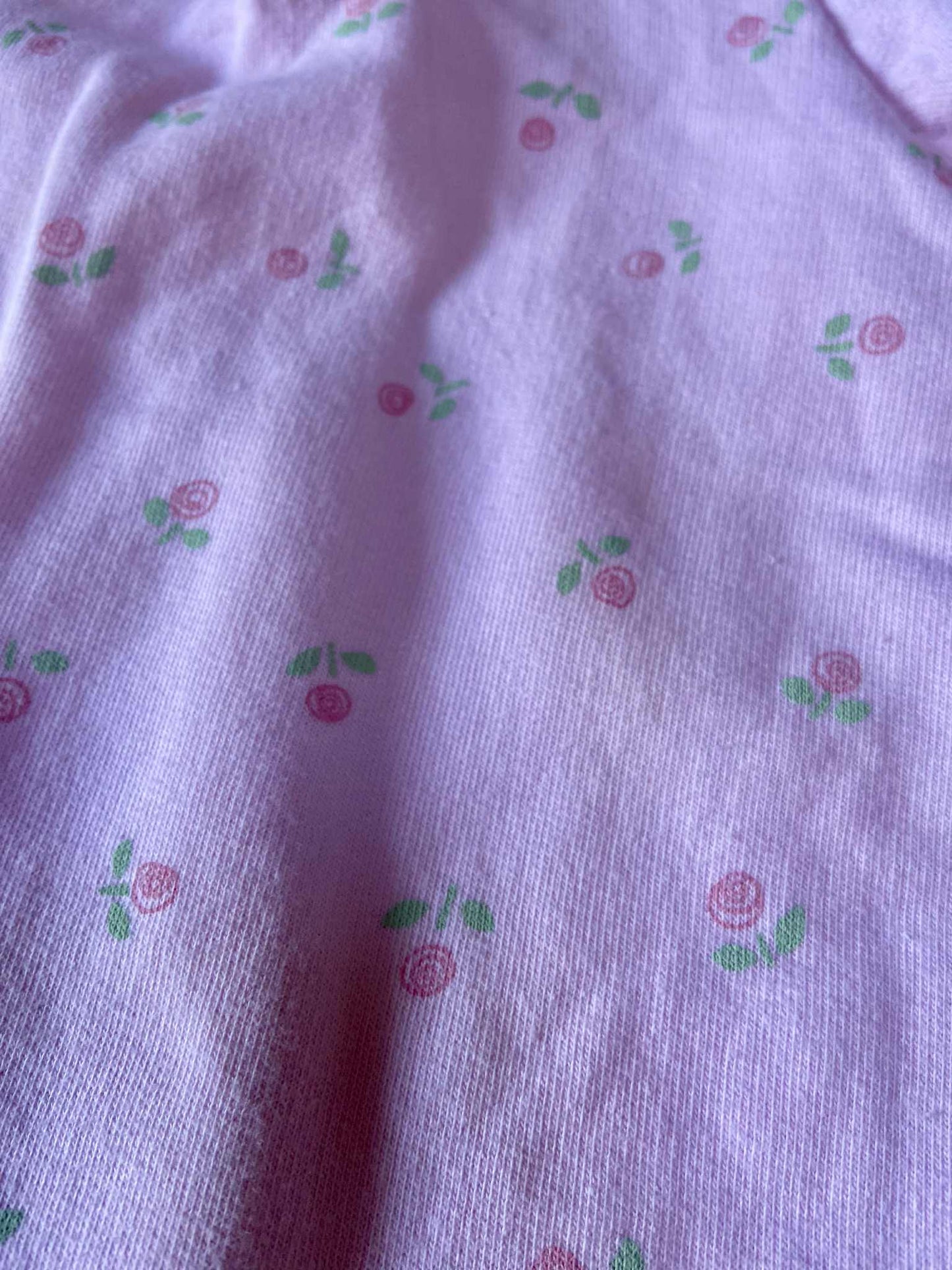 Pyjama vintage FLEURS ROSES
