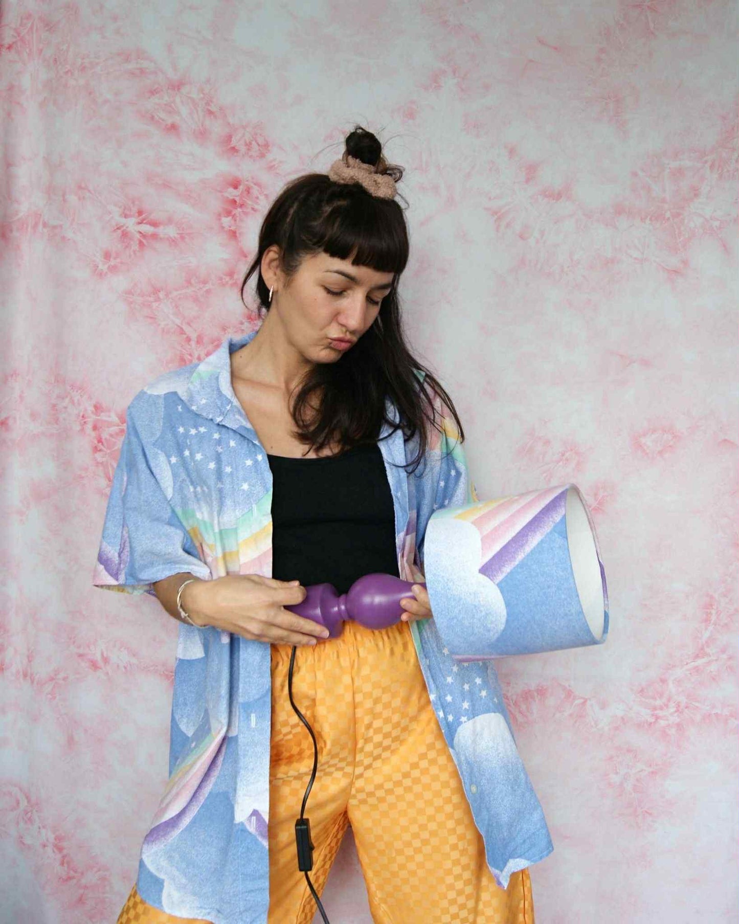 DUO chemise NAUCO / Lampe CHACH modèle RAINBOW