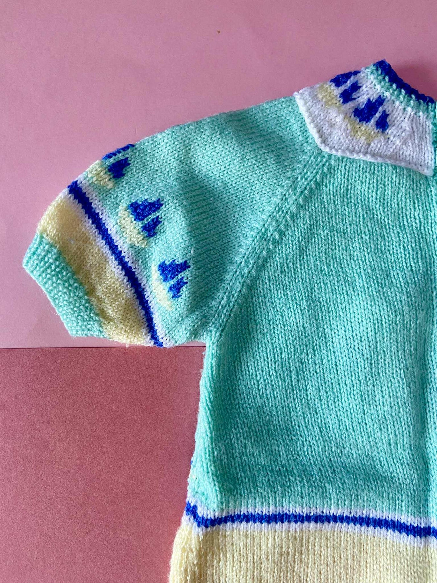 Combi maille bébé NOUNOURS PASTEL