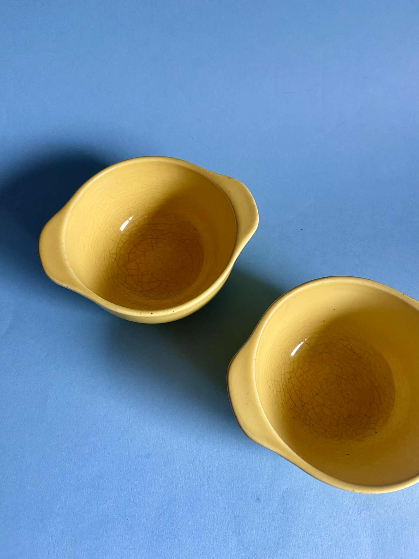 Duo de bol à oreilles JAUNE manufacture SALINS