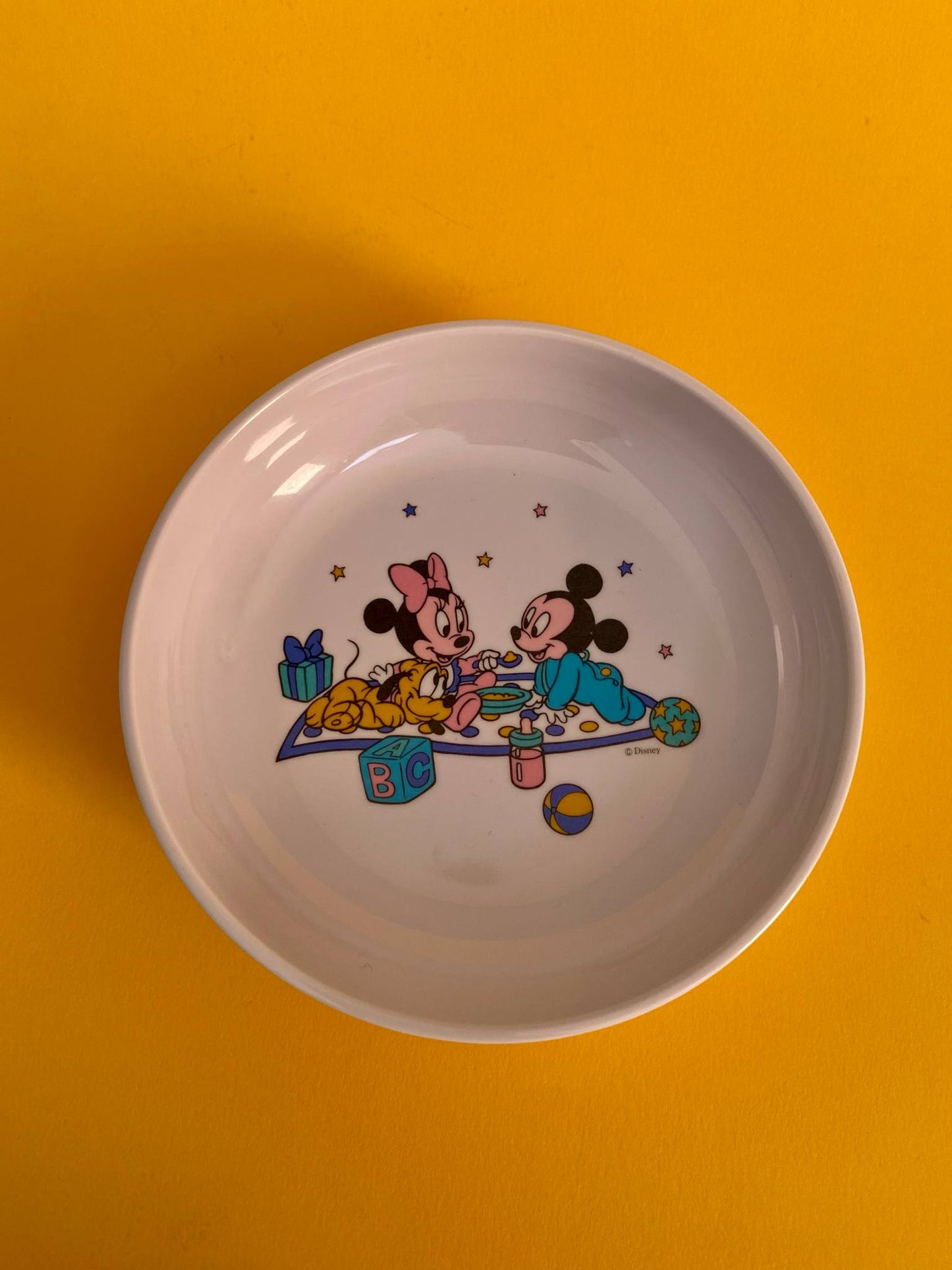 Assiette creuse plastique DISNEY BABIES