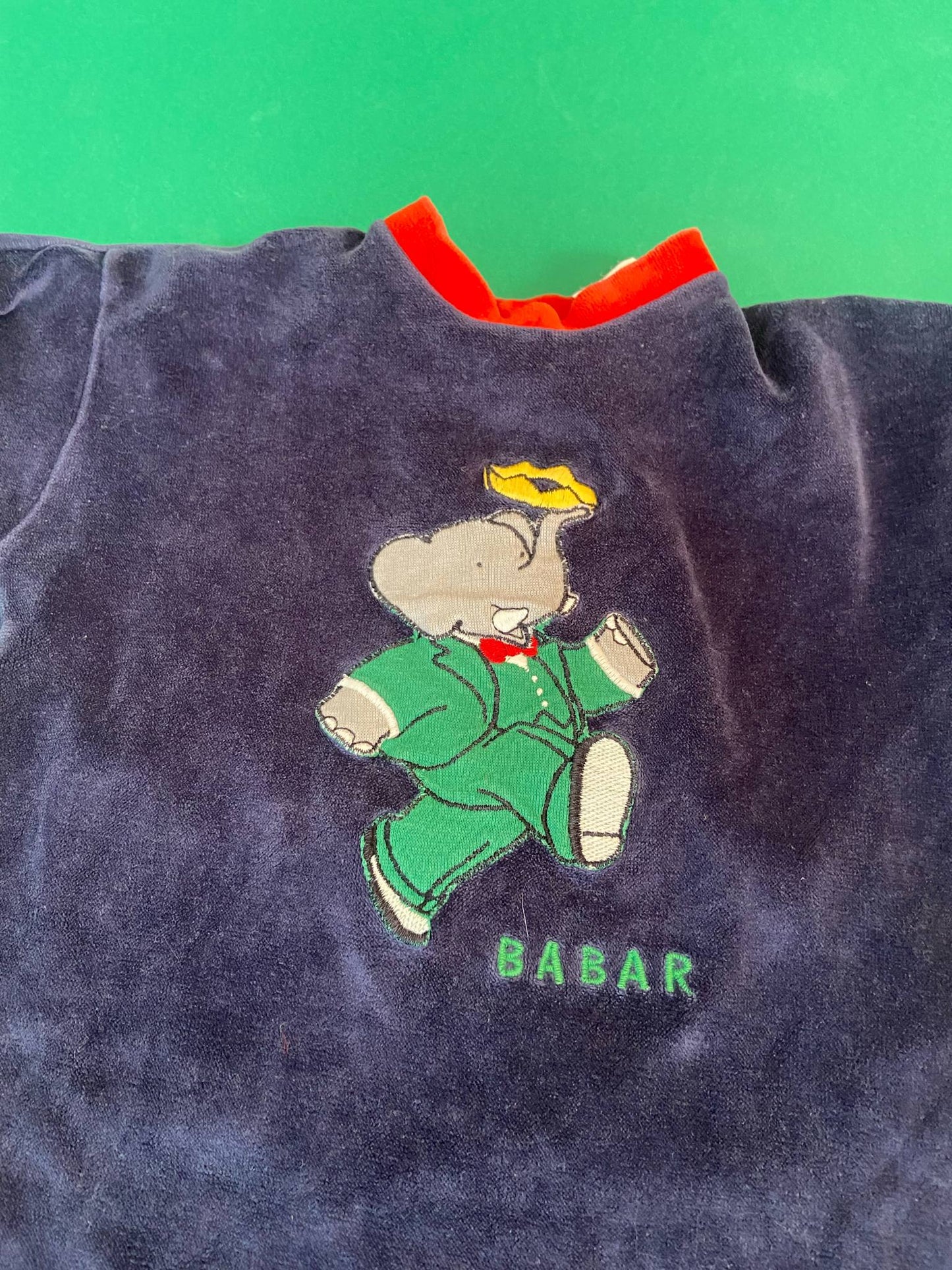 Pyjama velours vintage BABAR