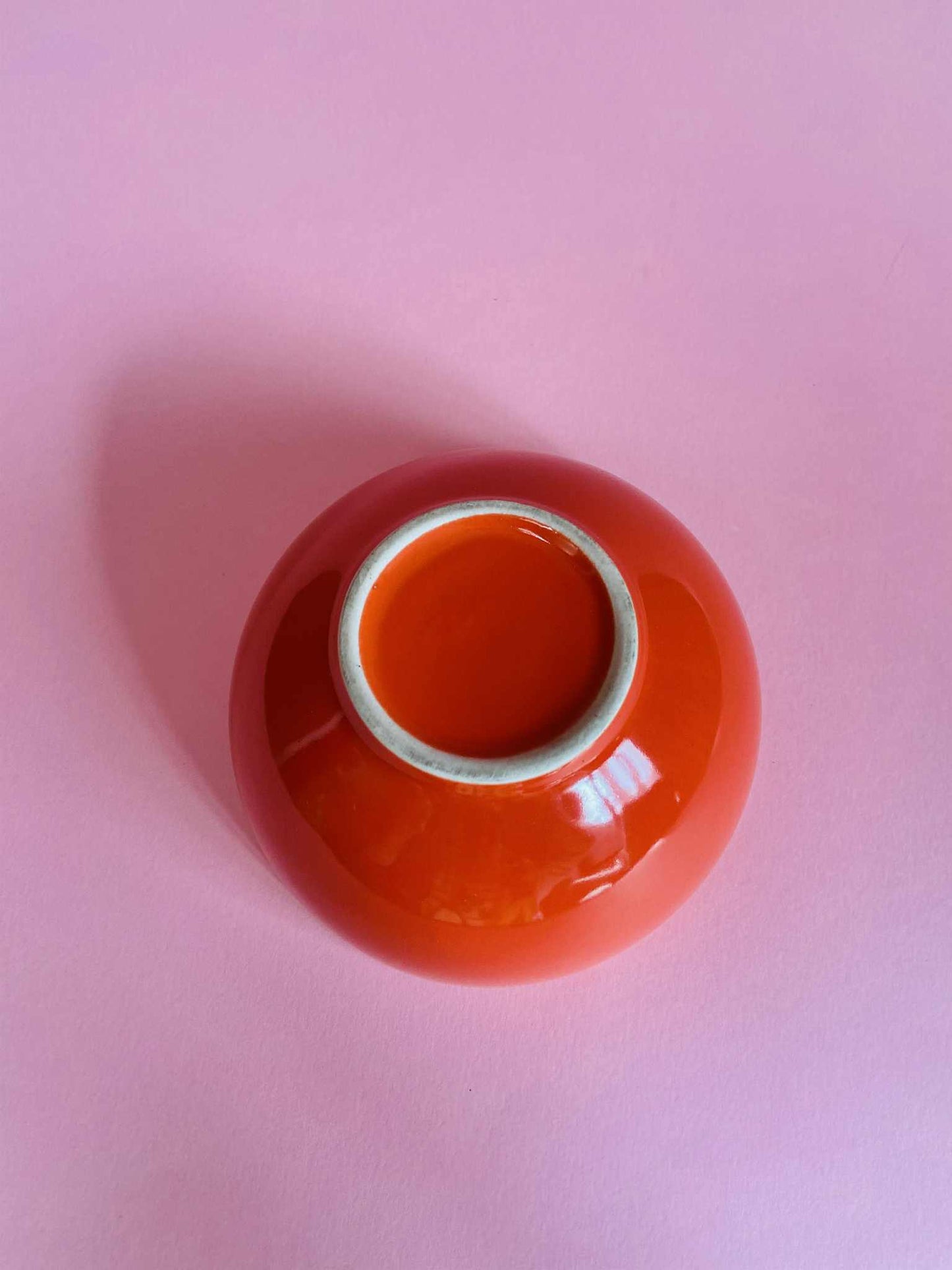 Grand bol céramique ROUGE VIF