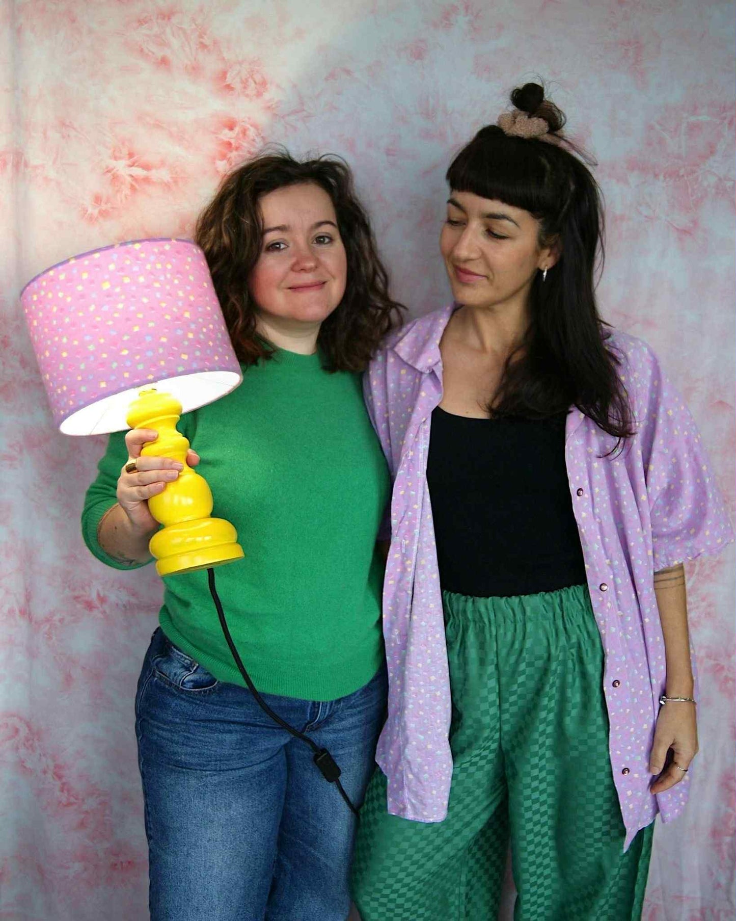 DUO chemise NAUCO / Lampe CHACH modèle CONFETTIS