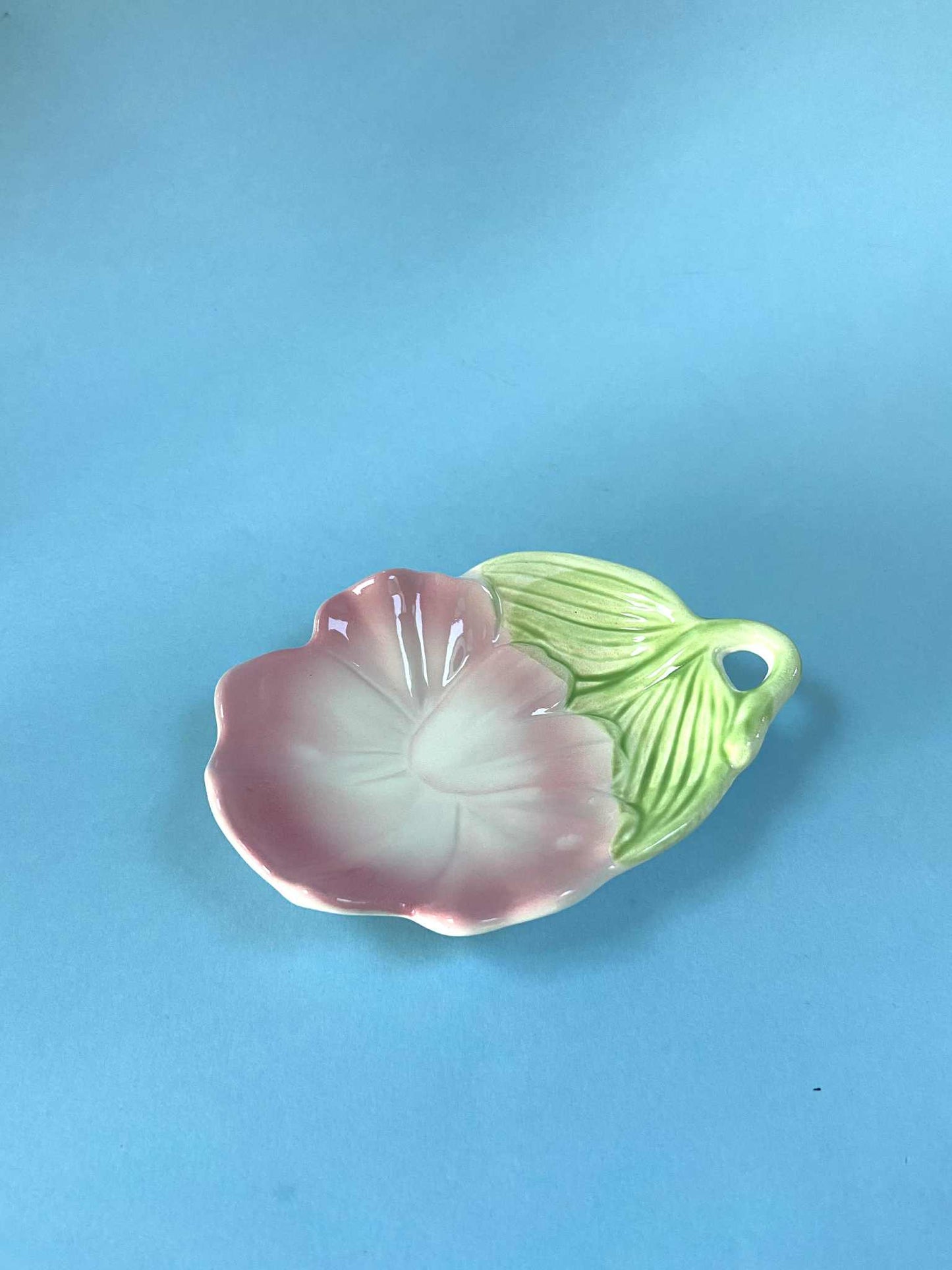 Coupelle barbotine vintage FLEUR PASTEL